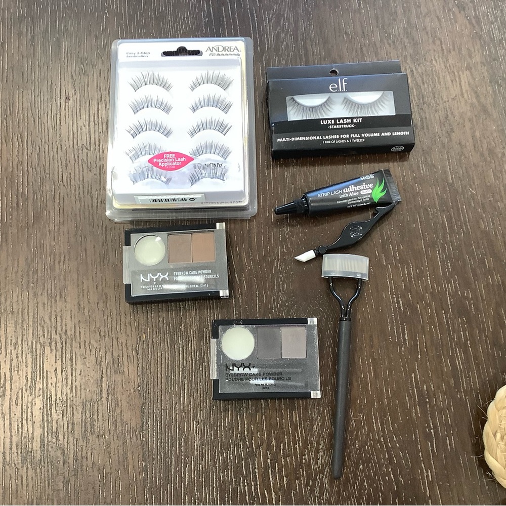 Eyelash and eyeshadow bundle